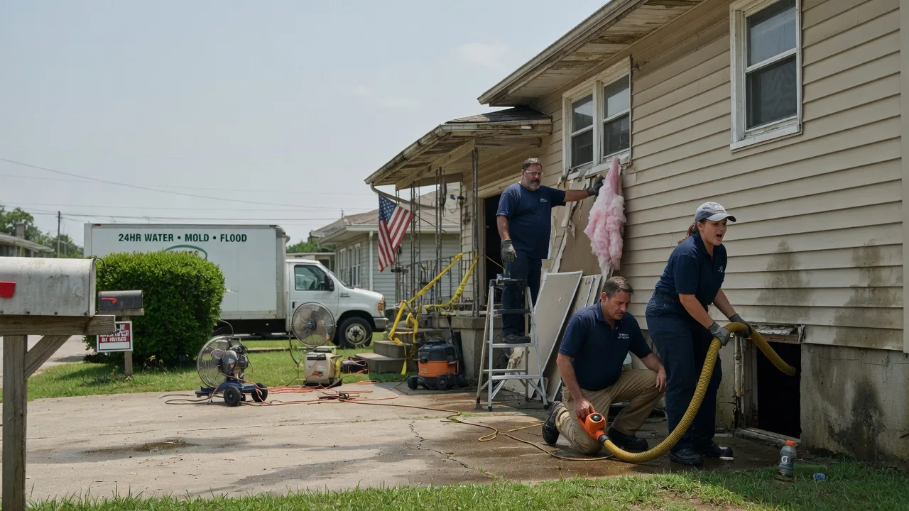 Water Damage Repair in Darling, MS near me